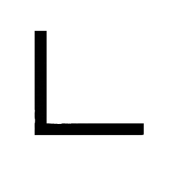 Roval hoekprofiel aluminium 25x25x2 mm 2000 mm Roval hoekprofiel aluminium 25x25x2 mm 2000 mm