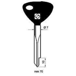 Silca kruissleutel XZ2AP Zeiss-Ikon