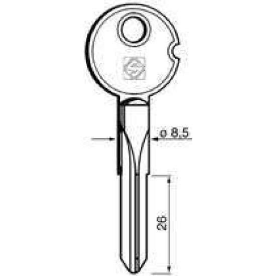 Silca kruissleutel XTF3 Tuff