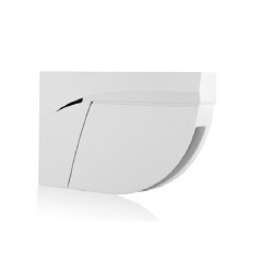 FLATSCAN SW Lasersensor voor scharnier- en vleugelbeveiliging van draaideuren, wit