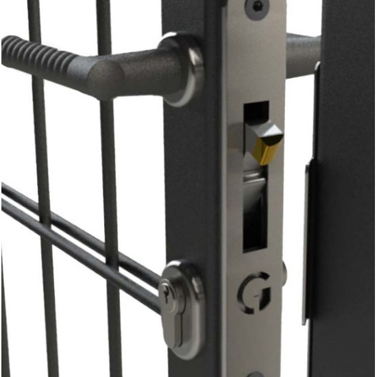 Gatemaster Set RVS afdekrozetten voor cilinder en klink