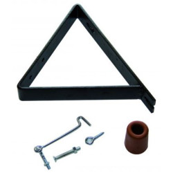 DEURVANGER(+SET ) 55GR. ZWART DEURVANGER(+SET ) 55GR. ZWART