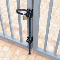 Poortgrendel Q-bolt 610 mm - metaal Poortgrendel Q-bolt 610 mm - metaal