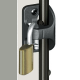 Poortgrendel Q-bolt 610 mm - metaal