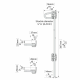 Poortgrendel Q-bolt 610 mm - metaal