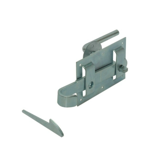 BOERENKLINKSTEL OP KAART - PLAAT: 120X85X2MM - GALVANISCH VERZINKT