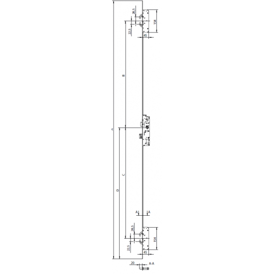 WILKA 8667 MEERPUNTSSLOT 92/40 VPL1770 VPB24 1V PANIEK E WILKA 8667 MEERPUNTSSLOT 92/40 VPL1770 VPB24 1V PANIEK E