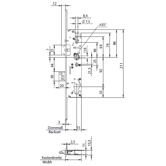 WILKA 8667 MEERPUNTSSLOT 92/45 VPL1770 VPB24 1V PANIEK E WILKA 8667 MEERPUNTSSLOT 92/45 VPL1770 VPB24 1V PANIEK E