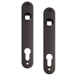 Locinox Afdekplaat voor insteeksloten, ZWART, set van 2 Locinox Afdekplaat voor insteeksloten, ZWART, set van 2