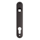 LOCINOX AFDEKPLAAT VOOR INSTEEKSLOTEN, ZWART, SET VAN 2 LOCINOX AFDEKPLAAT VOOR INSTEEKSLOTEN, ZWART, SET VAN 2
