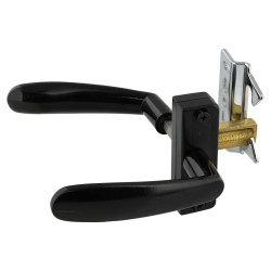Klink met vergrendeling voor tuinpoorten