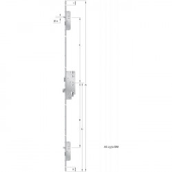 KFV MEERPUNTSLOT PC72 D55 2PENS 2400MM AS2372W2 KFV MEERPUNTSLOT PC72 D55 2PENS 2400MM AS2372W2