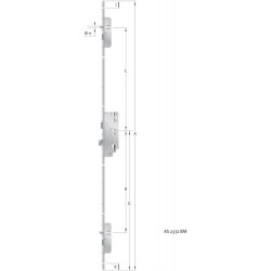 KFV Meerpuntssluiting AS2372 2 pinnen VP24