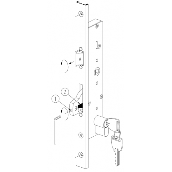 SOBINCO 8411 92/40 VP 24MM MET ROL- EN VALSCHOTEN SOBINCO 8411 92/40 VP 24MM MET ROL- EN VALSCHOTEN