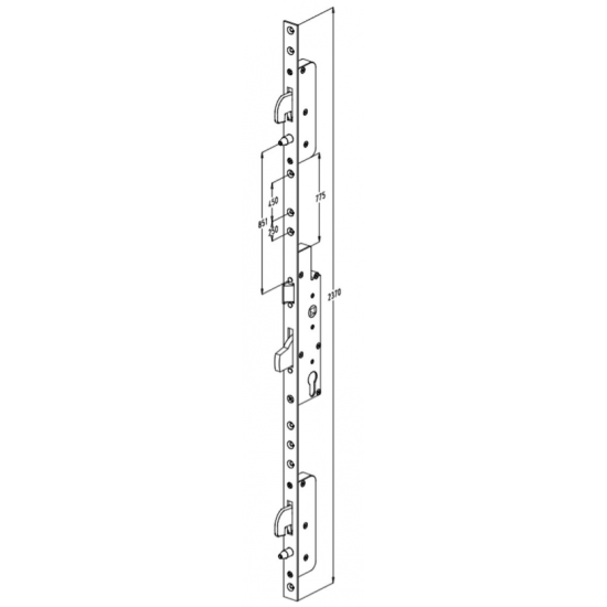 SOBINCO 8431 92/35 MET HAAK-PIN VP24 SOBINCO 8431 92/35 MET HAAK-PIN VP24