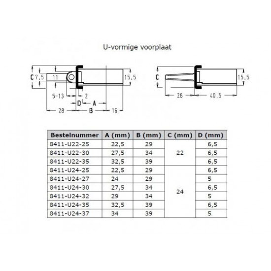 SOBINCO 8441 ROLSLOT M35 VP24U HAAK-PIN SOBINCO 8441 ROLSLOT M35 VP24U HAAK-PIN