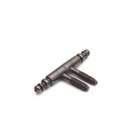 Meubel inboorpaumelle 9x65 mm vaaskop model verbronst Meubel inboorpaumelle 9x65 mm vaaskop model verbronst