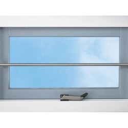 Secubar barrierestang RVS lengte 99cm rond 19mm Secubar barrierestang RVS lengte 99cm rond 19mm