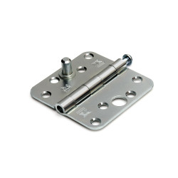 Scharnier met losse pen ronde hoeken pen SKG3 89 x89 mm verzinkt Scharnier met losse pen ronde hoeken pen SKG3 89 x89 mm verzinkt