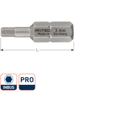 SCHROEFBIT BASIC, C6.3, SW 6X25 SCHROEFBIT BASIC, C6.3, SW 6X25