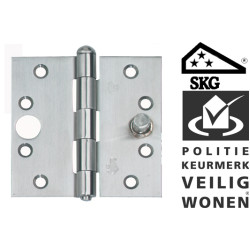 SCHARNIER ONGELAGERD RVS 89X89X2.5MM RECHTHOEKIG SKG3 SCHARNIER ONGELAGERD RVS 89X89X2.5MM RECHTHOEKIG SKG3