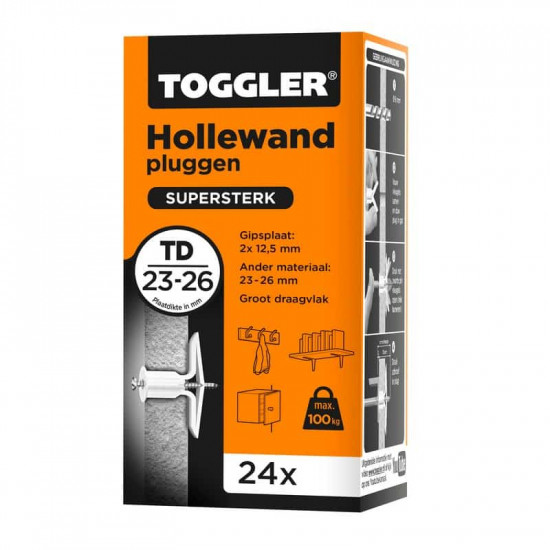 HOLLEWAND PLUG (ORANJE) 23-26MM TD (DOOS 24ST.)