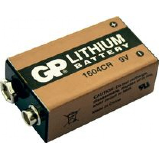 GP LITHIUM 9V CR V9 BL.A1