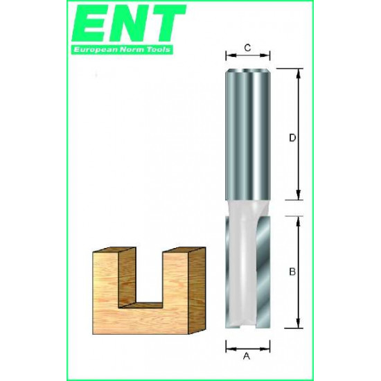 GROEFFREES HM 3X8X45MM KOLF 8MM MET HM GRONDMES