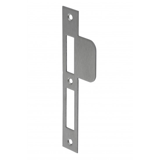 VP 4000/17/U NEMEF SLUITPLAAT, RVS 25X192MM AFGEROND, VERLENGD, DR 2+4