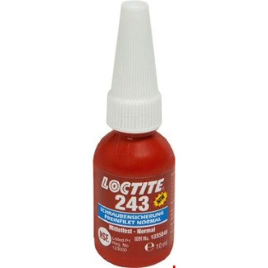 LOCTITE SCHROEFDRBORGING 243-10 ML