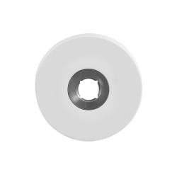 GPF810040200 WIT, RONDE CLICK ROZET 50X8MM LINKS/ RECHTS GPF810040200 WIT, RONDE CLICK ROZET 50X8MM LINKS/ RECHTS