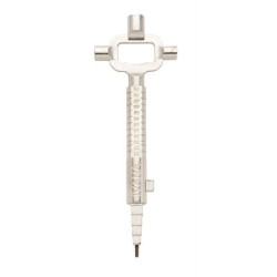 Bouwsleutel vernikkelt met bediening voor vierkantstift nr 6+7+8 Bouwsleutel vernikkelt met bediening voor vierkantstift nr 6+7+8