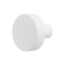 GPF895262200 WIT, VLAKKE KNOP 52X16MM DRAAIBAAR INCL. KRUKSTIFT