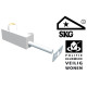SECUMAX SCHUIFPUI SLOT 807 - WIT SECUMAX SCHUIFPUI SLOT 807 - WIT
