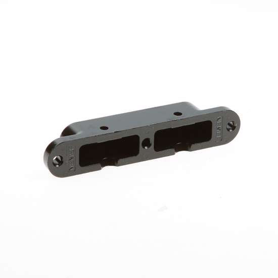 VS 1200 VEILIGHEIDSSLUITKOM, ZAMAC ZWART GELAKT 23X127MM AFGEROND, DR