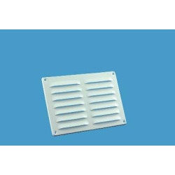 ALU SCHOEPENROOSTER 220X150MM WIT