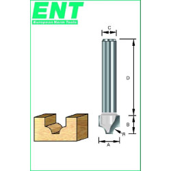 KWARTRONDPROFIELFREES HM R6 KOLF 8MM KWARTRONDPROFIELFREES HM R6 KOLF 8MM