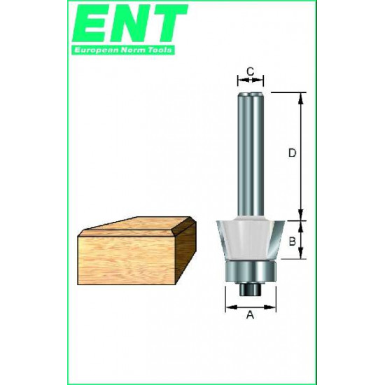 FASEFREES HM 22 GRADEN MET LAGER KOLF 8MM