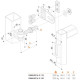 Locinox 4D regelbaar 180° scharnier M12 staal per stuk