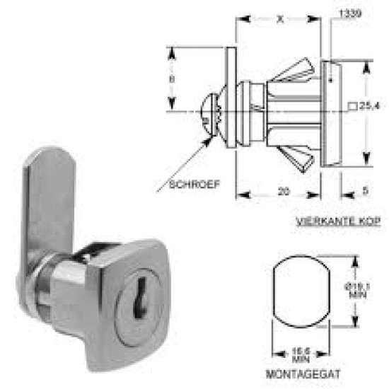 HEVELSLOT CLIP RL 6210030