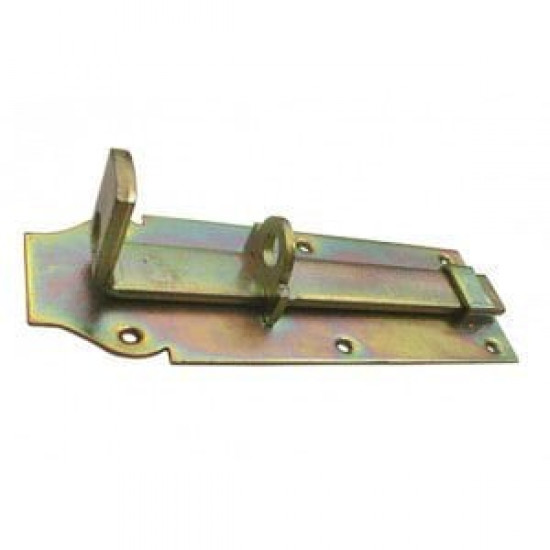 HANGSLOTSCHUIF VLAK 120MM GEEL