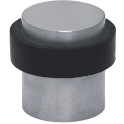 DEURSTOPPER DESIGN RVS LOOK 37MM HOOG DEURSTOPPER DESIGN RVS LOOK 37MM HOOG