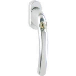 Hoppe raamkrukje afsluitbaar Tokyo 0710sew/u26-4na