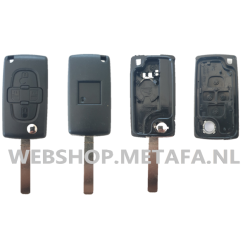 PSA-S11A PEUGEOT BEHUIZING, 4 KNOPS, PROFIEL PG33 (VA2) PSA-S11A PEUGEOT BEHUIZING, 4 KNOPS, PROFIEL PG33 (VA2)