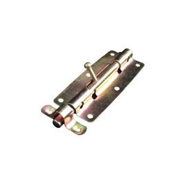 PLAATGRENDEL N.M. 120MM GEEL VERZINKT PLAATGRENDEL N.M. 120MM GEEL VERZINKT