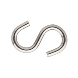 S-haak 4 mm RVS S-haak 4 mm RVS