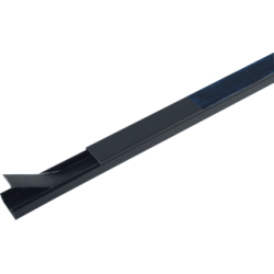 P25 KABELGOOT/LEIDINGKANAAL 2000x25x13mm ZWART P25 KABELGOOT/LEIDINGKANAAL 2000x25x13mm ZWART