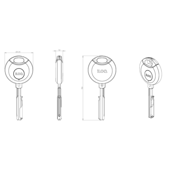 ILOQ S5 SLEUTEL (SYSTEMEN VOOR 14-11-2022)