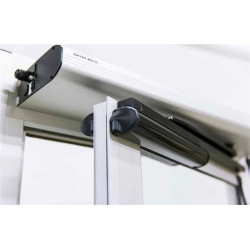 SW300 TREKKEND DEURAUTOMAAT INCL GLIJARM ZWART INCL SI SA PRINT