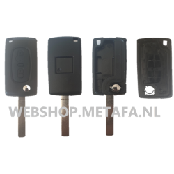 PSA-S01B PEUGEOT BEHUIZING, 2 KNOPS, PROFIEL PG33 (VA2) PSA-S01B PEUGEOT BEHUIZING, 2 KNOPS, PROFIEL PG33 (VA2)